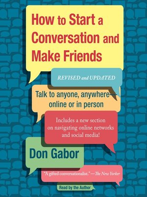 cover image of How to Start a Conversation and Make Friends